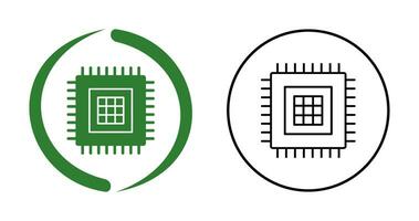 icône de vecteur de processeur