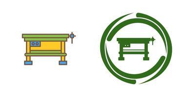 icône de vecteur de banc de travail