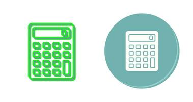 icône de vecteur de calculatrice