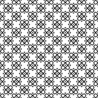 motif abstrait sans couture noir et blanc. arrière-plan et toile de fond. conception ornementale en niveaux de gris. vecteur