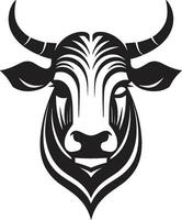 laitier vache logo noir vecteur pour affaires noir laitier vache logo vecteur pour affaires