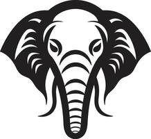 l'éléphant vecteur logo icône pour bien la chance et fortune l'éléphant vecteur logo icône pour une safari aventure