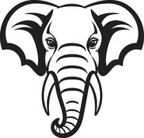 l'éléphant vecteur logo icône pour une unique marque l'éléphant vecteur logo icône pour une spécial marque