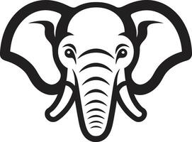 l'éléphant vecteur logo icône pour une socialement responsable marque l'éléphant vecteur logo icône pour un écologiquement amical marque