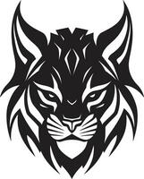 emblématique chat sauvage excellence iconique art royal harceleur Lynx emblème conception vecteur