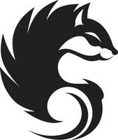 tamia queue logo icône noir vecteur tamia joue logo icône noir vecteur