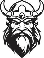 raiders de valeur une puissant viking emblème le valkyries favoriser une féminin viking mascotte vecteur