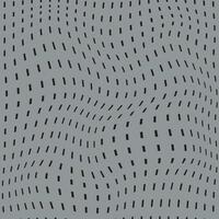 moderne Facile abstrait jointes noir Couleur petit demi-ligne modèle fausser ondulé vecteur art travail sur gris Couleur Contexte