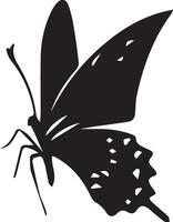 papillon vecteur silhouette illustration 2