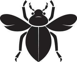 insecte dynastie héraldique punaise tribu symbole vecteur