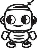 le robo vagabond une lisse logo conception numérique défenseur une espace âge mascotte symbole vecteur