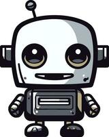 le micro Maverick une élégant vecteur mascotte spectre scout une futuriste robot icône