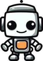 pixel paladin futuriste mascotte logo conception le robo ranger une élégant robot Gardien vecteur