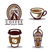 logo de café vecteur