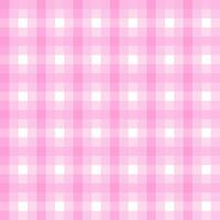 vérifié plaid sans couture modèle rayures rose vecteur