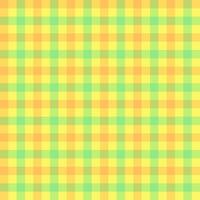 vérifié plaid sans couture modèle Jaune vert vecteur