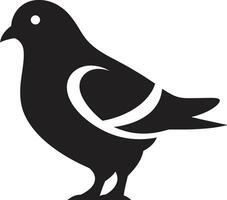 plumes et délicatesse Pigeon vecteur talent artistique déchaîné Pigeon portraits dans vecteur le beauté de des oiseaux sur afficher