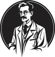 le guérison toucher Maîtriser médecin vecteur talent artistique médical art dans pixels artisanat médecin des illustrations