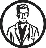création médical la magie une médecin vecteur art atelier soins de santé héros médecin vecteurs dans action