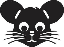 Souris illustration pour produit emballage vecteur souris dans différent réglages