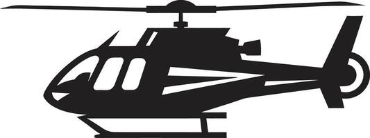 aérien esthétique hélicoptère vecteur graphique hélicoptère Icônes vecteur talent artistique déchaîné