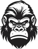 gorille vecteur art sur marchandise de concept à produit primates dans art gorille vecteur des illustrations