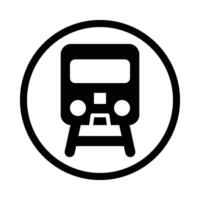 station vecteur glyphe icône pour personnel et commercial utiliser.