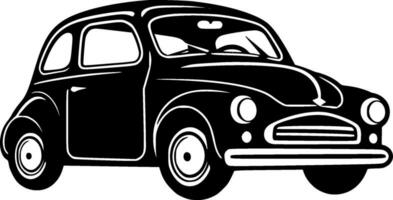 voiture - minimaliste et plat logo - vecteur illustration