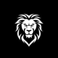 Lion - minimaliste et plat logo - vecteur illustration