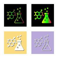 icône de vecteur de chimie