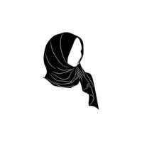 musulman femmes avec hijab vecteur
