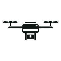 nuage réseau drone contrôle icône Facile vecteur. espion numérique carte vecteur