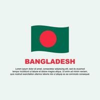 bangladesh drapeau Contexte conception modèle. bangladesh indépendance journée bannière social médias poste. bangladesh Contexte vecteur