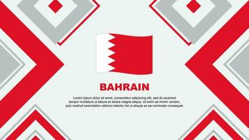 Bahreïn drapeau abstrait Contexte conception modèle. Bahreïn indépendance journée bannière fond d'écran vecteur illustration. Bahreïn indépendance journée