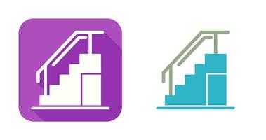 icône de vecteur d'escalier