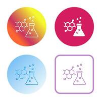 icône de vecteur de chimie