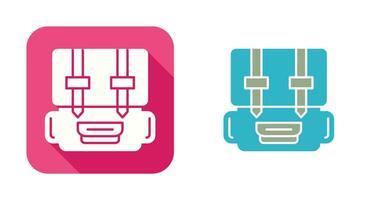 icône de vecteur de sac à dos