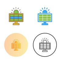 icône de vecteur de système solaire