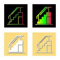 icône de vecteur d'escalier