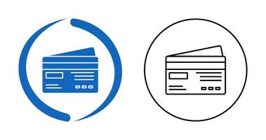 icône de vecteur de carte de crédit