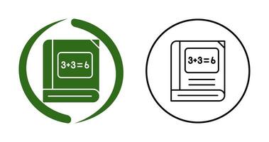 icône de vecteur mathématique