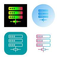 icône de vecteur de serveur