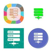 icône de vecteur de serveur