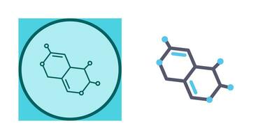 icône de vecteur de molécule