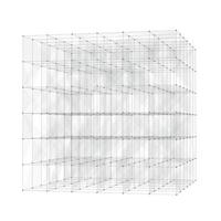 fond abstrait cube low poly 2207 vecteur