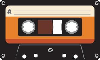 cassette audio vecteur