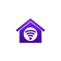 icône de contrôle de maison intelligente pour les applications vecteur