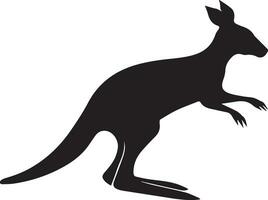 kangourou animal vecteur silhouette illustration 19