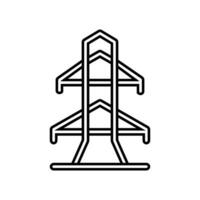 usine icône vecteur. productions illustration signe. fabrication symbole. industrie logo. vecteur