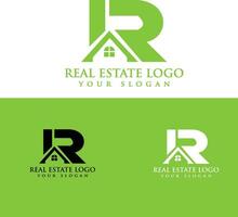 réel biens logo conception. bâtiment logo conception. Accueil logo conception. maison logo conception vecteur